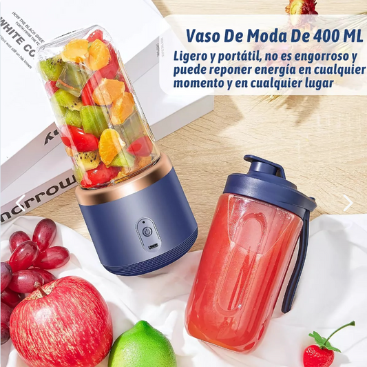 Licuadora Portátil Inteligente – Potencia, Salud y Estilo en la Palma de Tu Mano